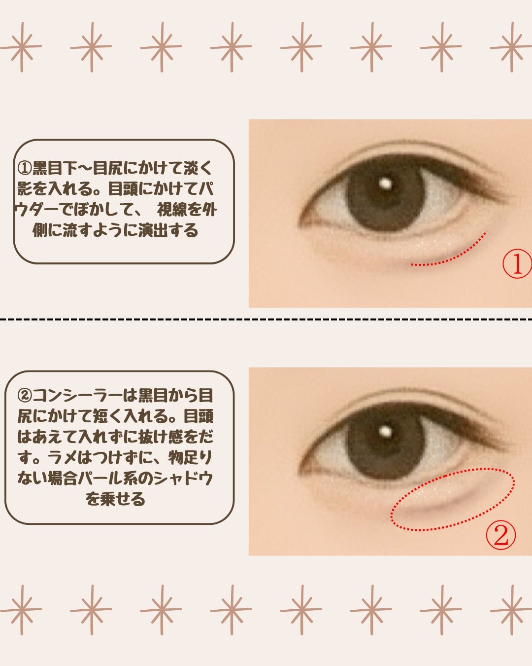 みん on LIPS 「涙袋、実は【描き方&形】で顔全体の印象まで変わるって知ってた?..」(7枚目)