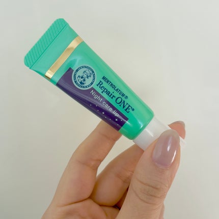 メンソレータム リペアワン ナイトケアリップ/メンソレータム/リップ美容液を使ったクチコミ(1枚目)