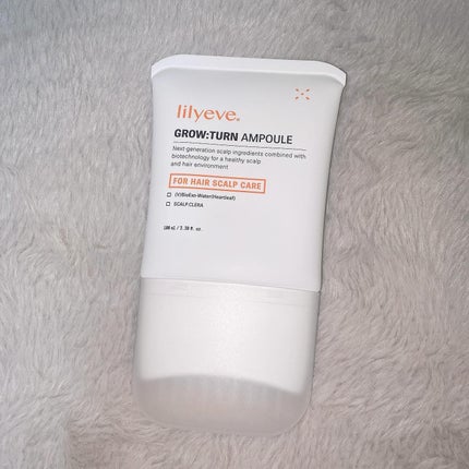 グローターンヘアアンプル/リリーイブ/頭皮ローションを使ったクチコミ(1枚目)