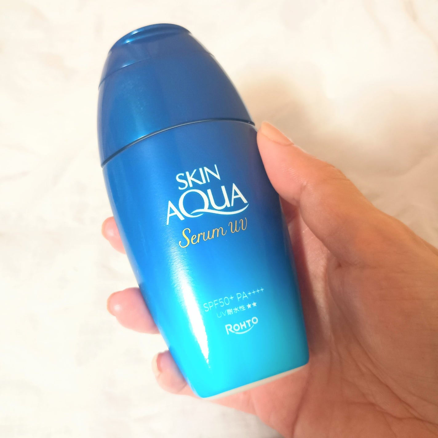 スキンアクア ヒアルロンセラムUV/スキンアクア/日焼け止めローションを使ったクチコミ(1枚目)