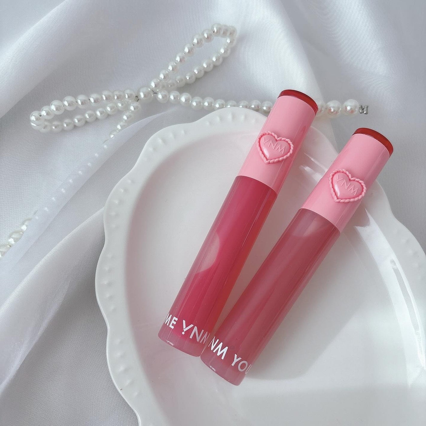 みづき☽コスメ*スキンケア on LIPS 「YNMハートゼリングティント2.6g💗オリーブヤングカラーリッ..」(3枚目)