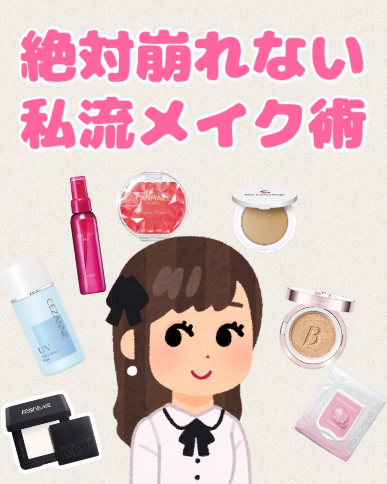 クリームチーク/キャンメイク/ジェル・クリームチークを使ったクチコミ(1枚目)