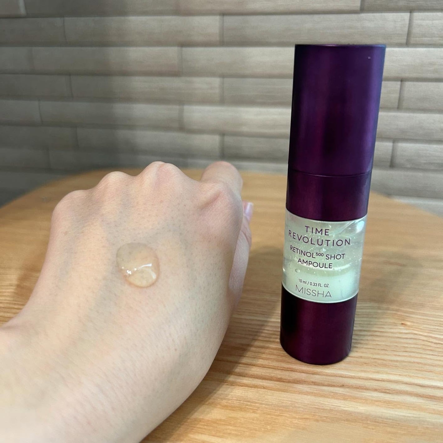 ミシャ タイムレボリューション レチ500ショット美容液/MISSHA/美容液を使ったクチコミ(8枚目)