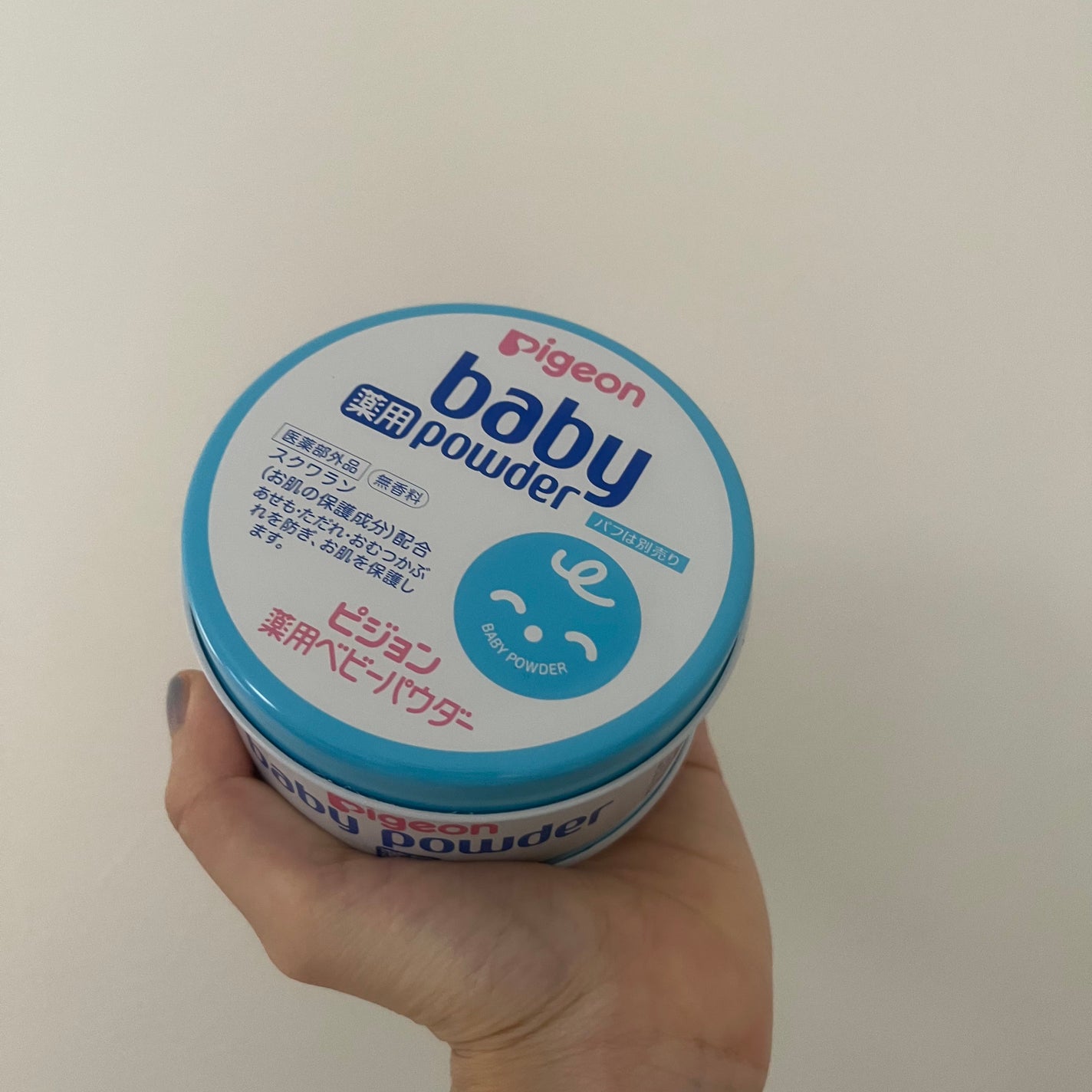 薬用ベビーパウダー/ピジョン/ボディパウダーを使ったクチコミ(1枚目)