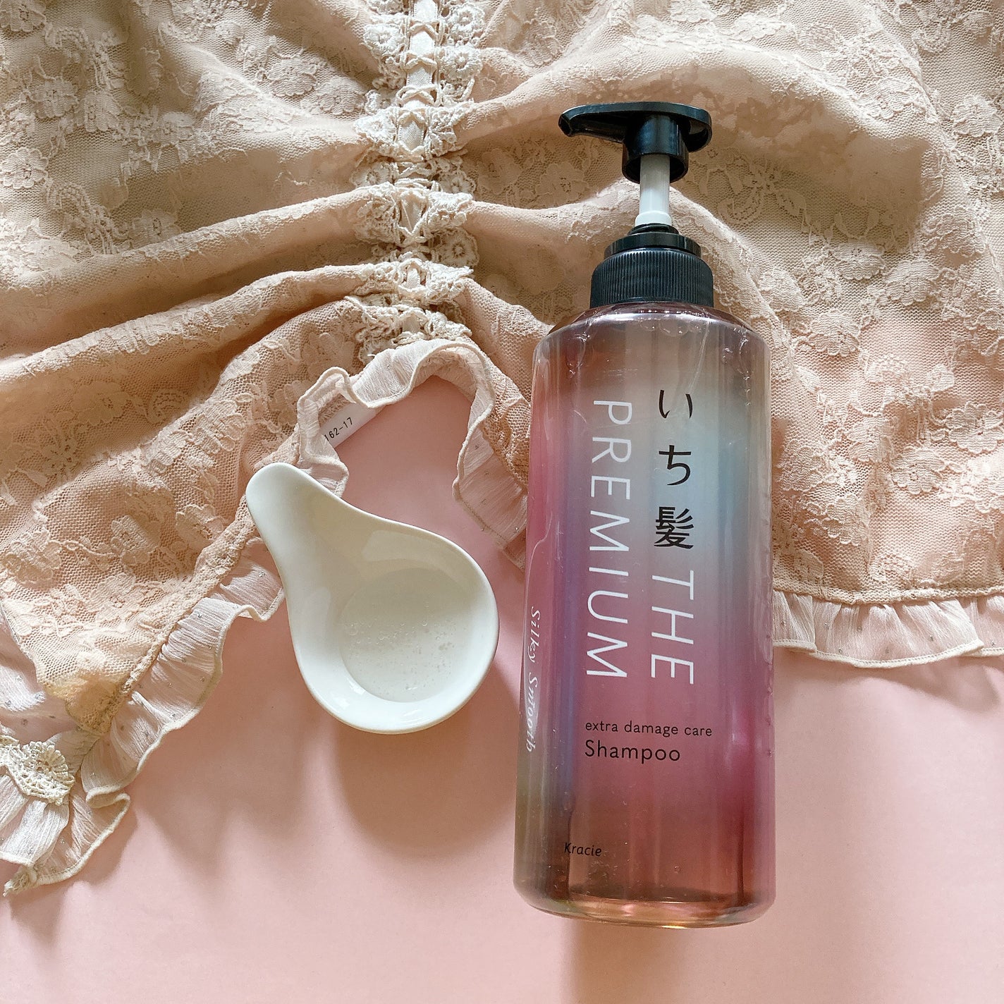 THE PREMIUM エクストラダメージケアシャンプー/トリートメント(シルキースムース)/いち髪/市販シャンプーを使ったクチコミ(2枚目)