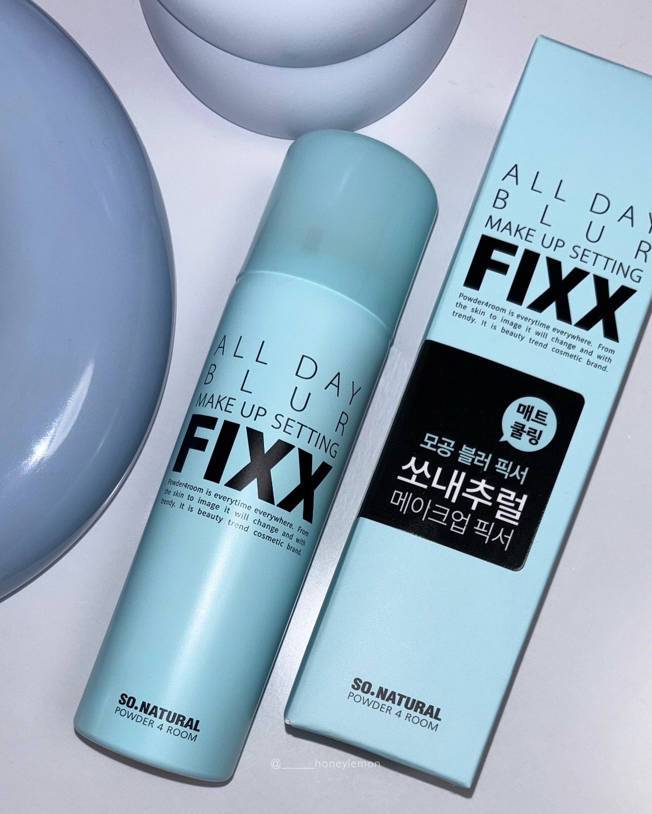 オールデイブラーメイクアップセッティングフィックスミスト/SO NATURAL/フィックスミストを使ったクチコミ（1枚目）