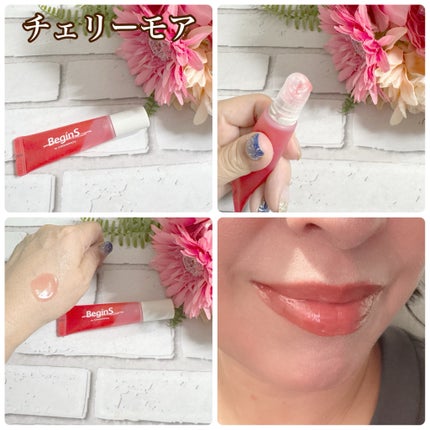 Lip Care Color Oil/BeginS by JUNGSAEMMOOL/リップオイルを使ったクチコミ(5枚目)