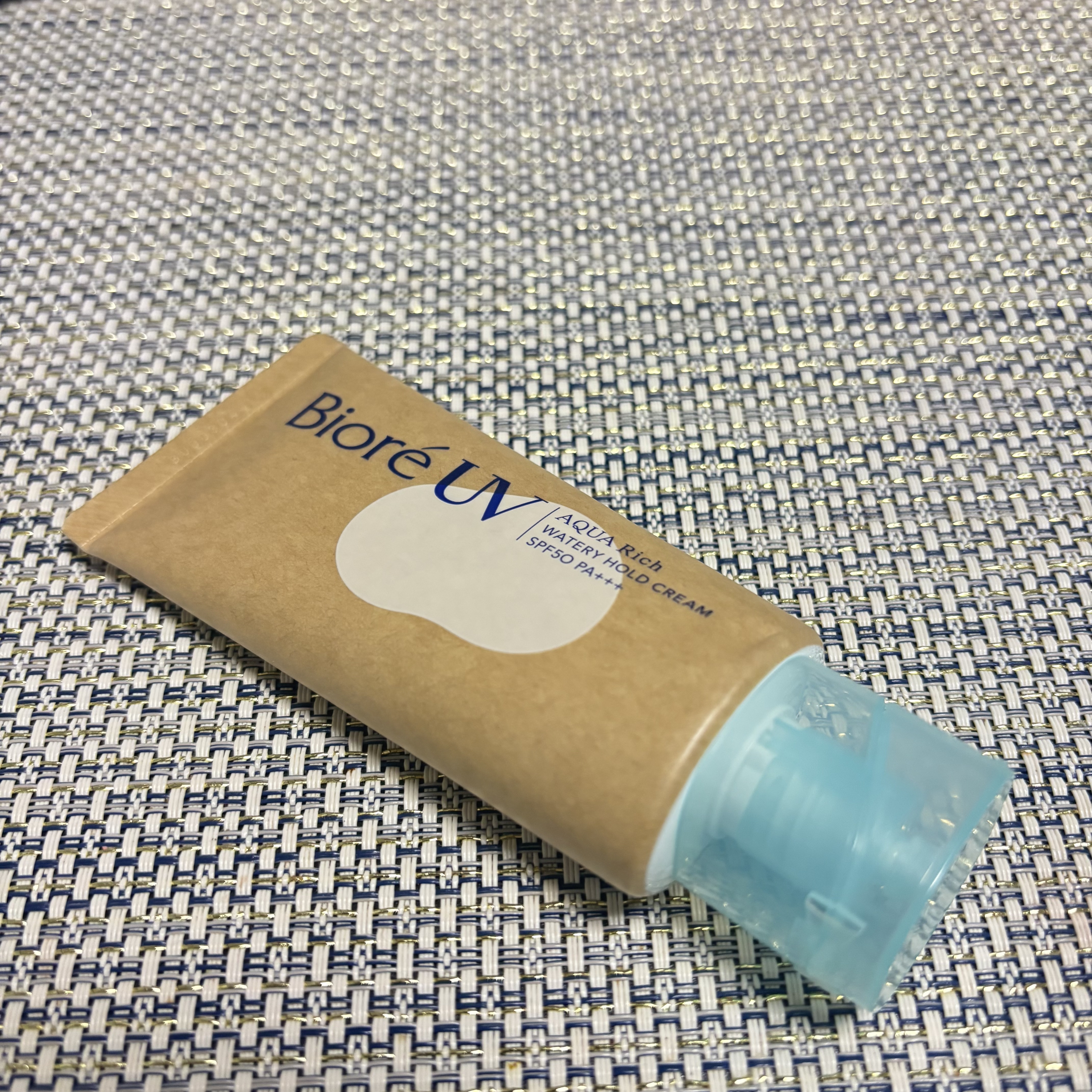 ビオレUV アクアリッチ ウォータリーホールドクリーム（水肌記憶UV）/ビオレ/日焼け止めクリームを使ったクチコミ（2枚目）