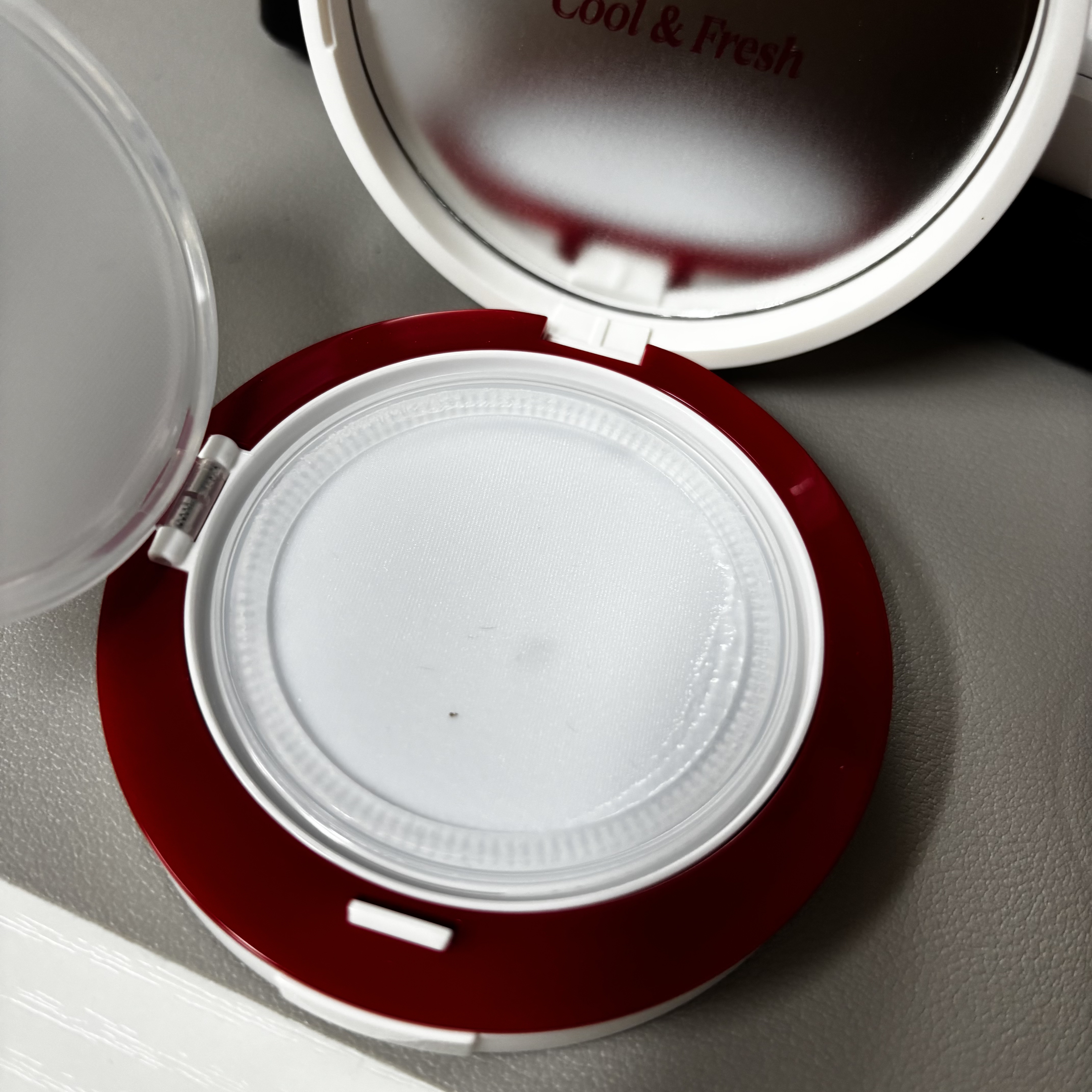 ビーベルベット セバムカットクッション/espoir/プレストパウダーを使ったクチコミ（2枚目）