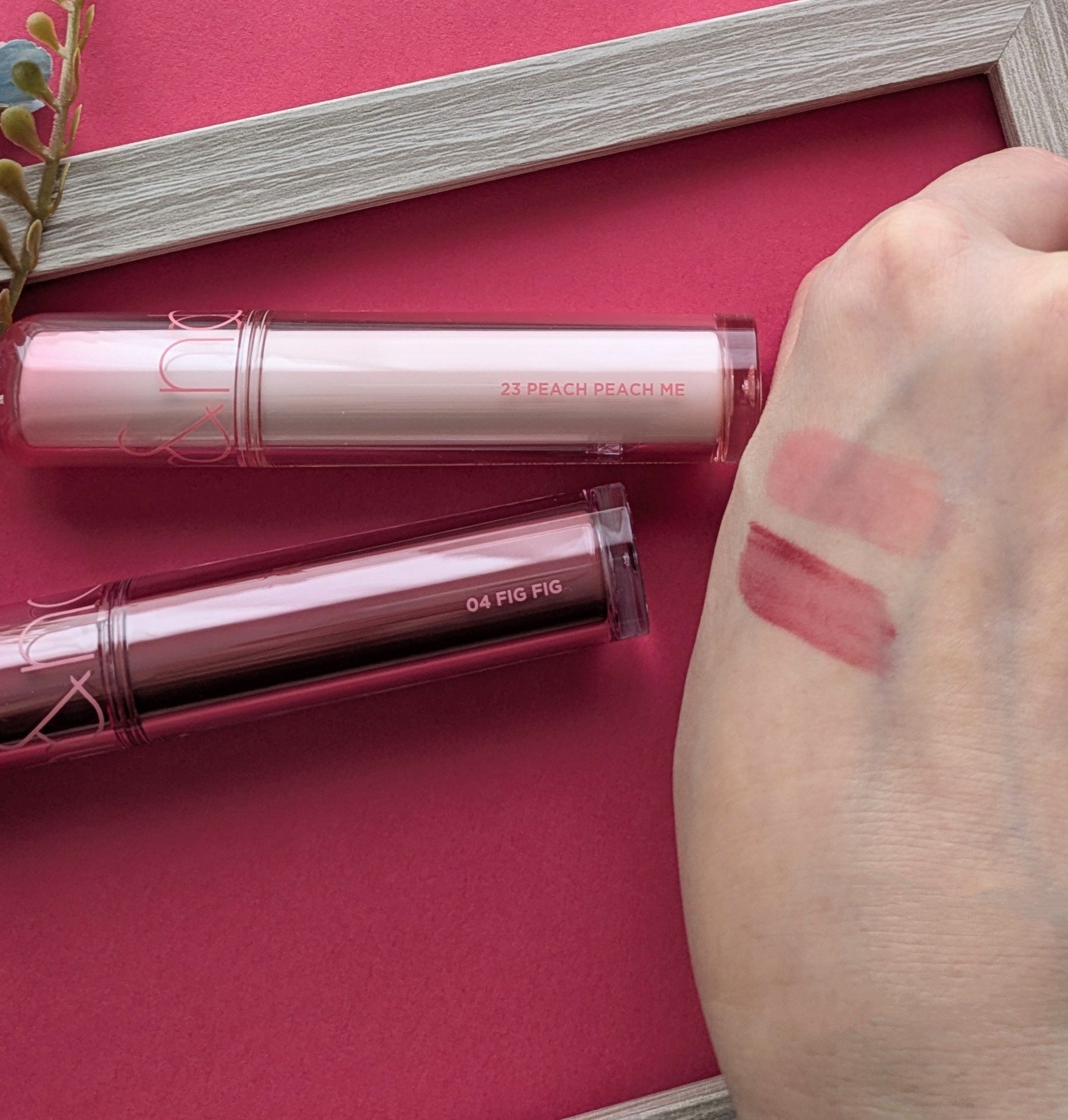 ザ ジューシーラスティングティント/rom&nd/リップティントを使ったクチコミ（3枚目）