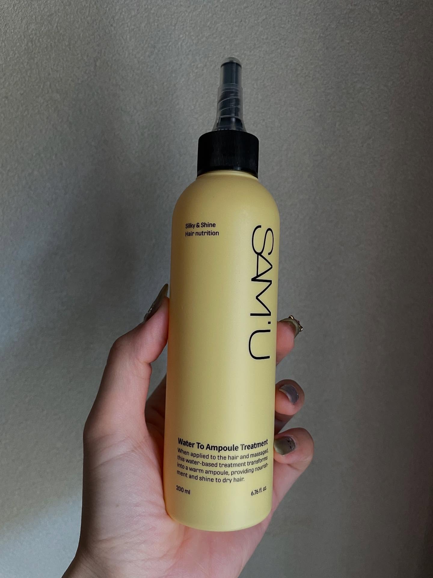 ウォータートゥーアンプルトリートメント/SAM'U/アウトバストリートメントを使ったクチコミ（2枚目）