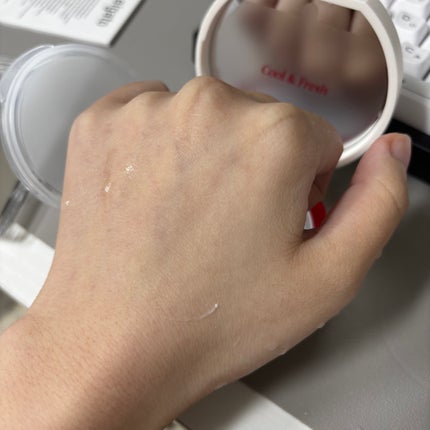 ビーベルベット セバムカットクッション/espoir/プレストパウダーを使ったクチコミ(4枚目)