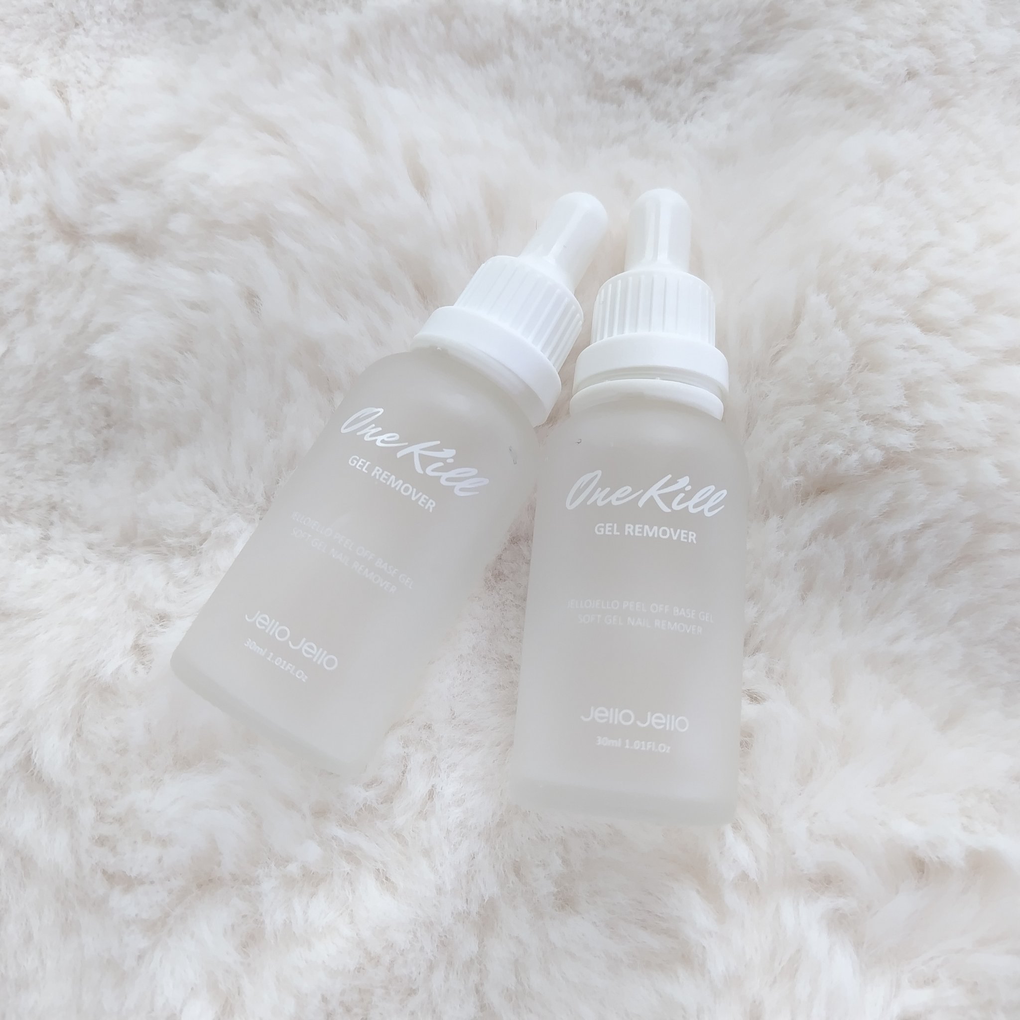 ワンキルジェルネイルリムーバー/JELLO JELLO/除光液を使ったクチコミ（1枚目）
