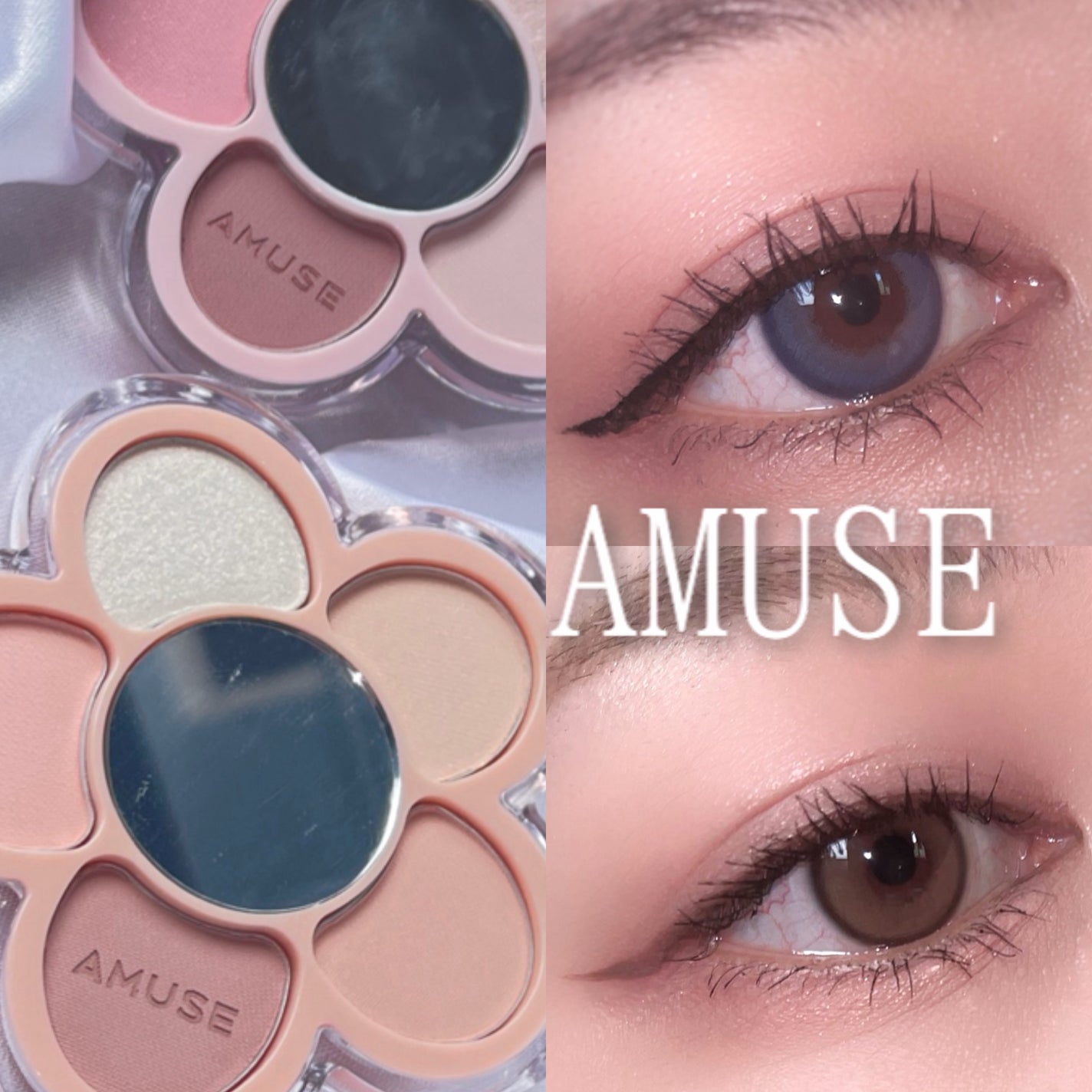 フローラアイパレット/AMUSE/アイシャドウを使ったクチコミ(1枚目)