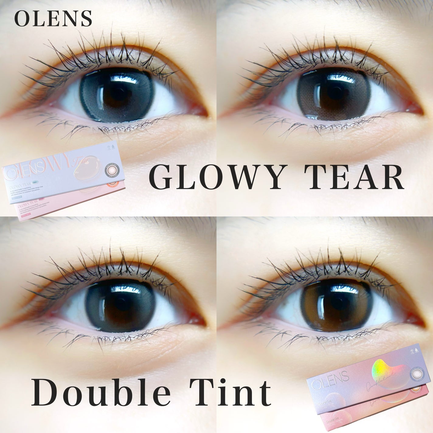 Double Tint 1day/OLENS/カラーコンタクトレンズを使ったクチコミ(1枚目)