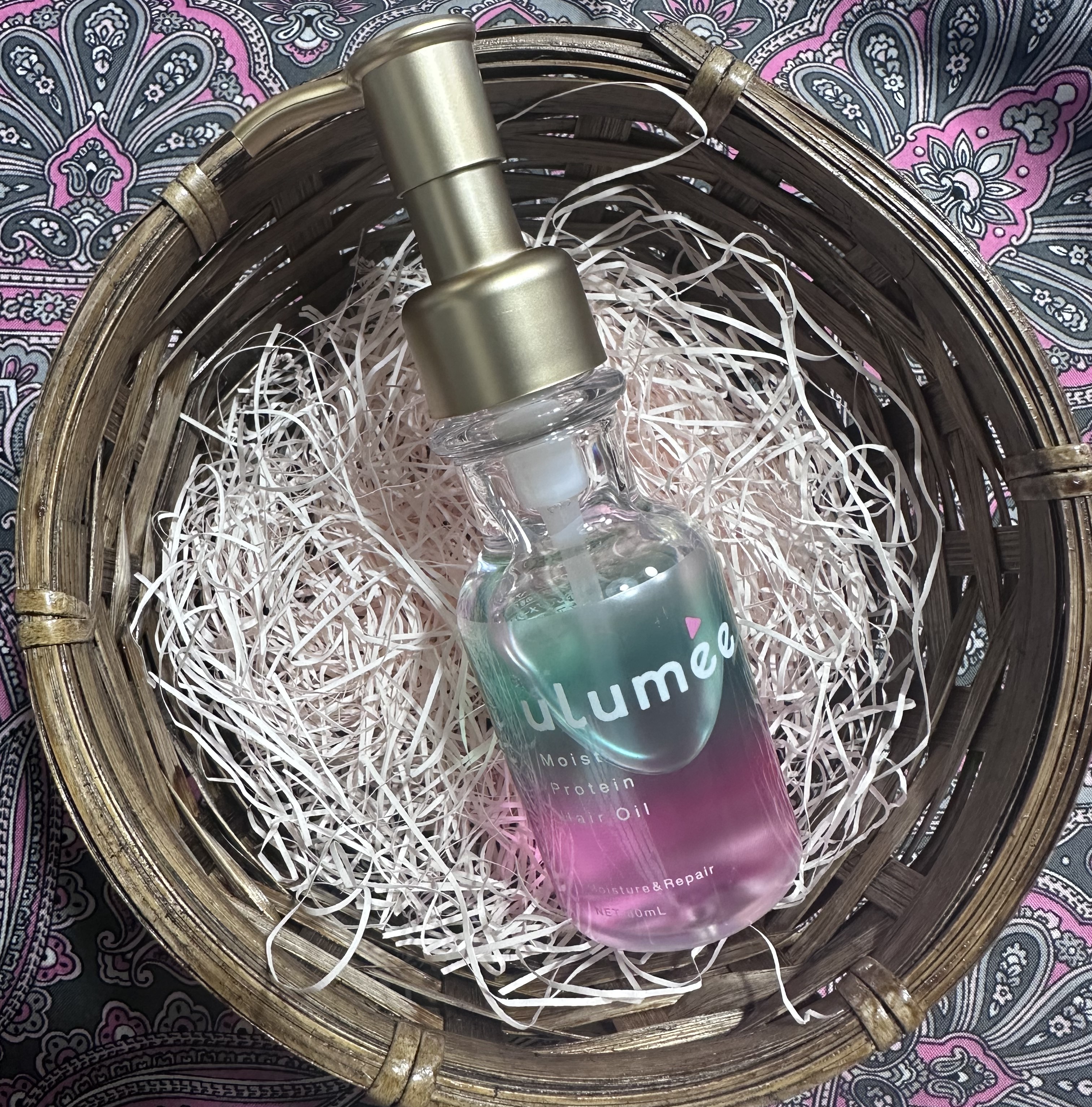 モイストプロテイン ヘアオイル/ulumee/ヘアオイルを使ったクチコミ（1枚目）