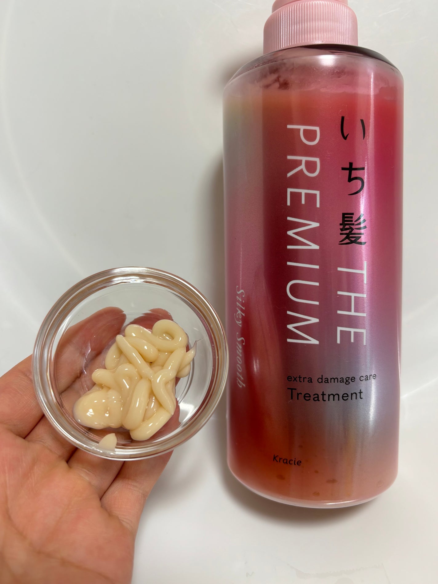 THE PREMIUM エクストラダメージケアシャンプー/トリートメント(シルキースムース)/いち髪/市販シャンプーを使ったクチコミ(3枚目)