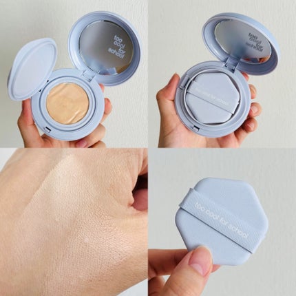 エアーフィットクッション/too cool for school/クッションファンデーションを使ったクチコミ(2枚目)