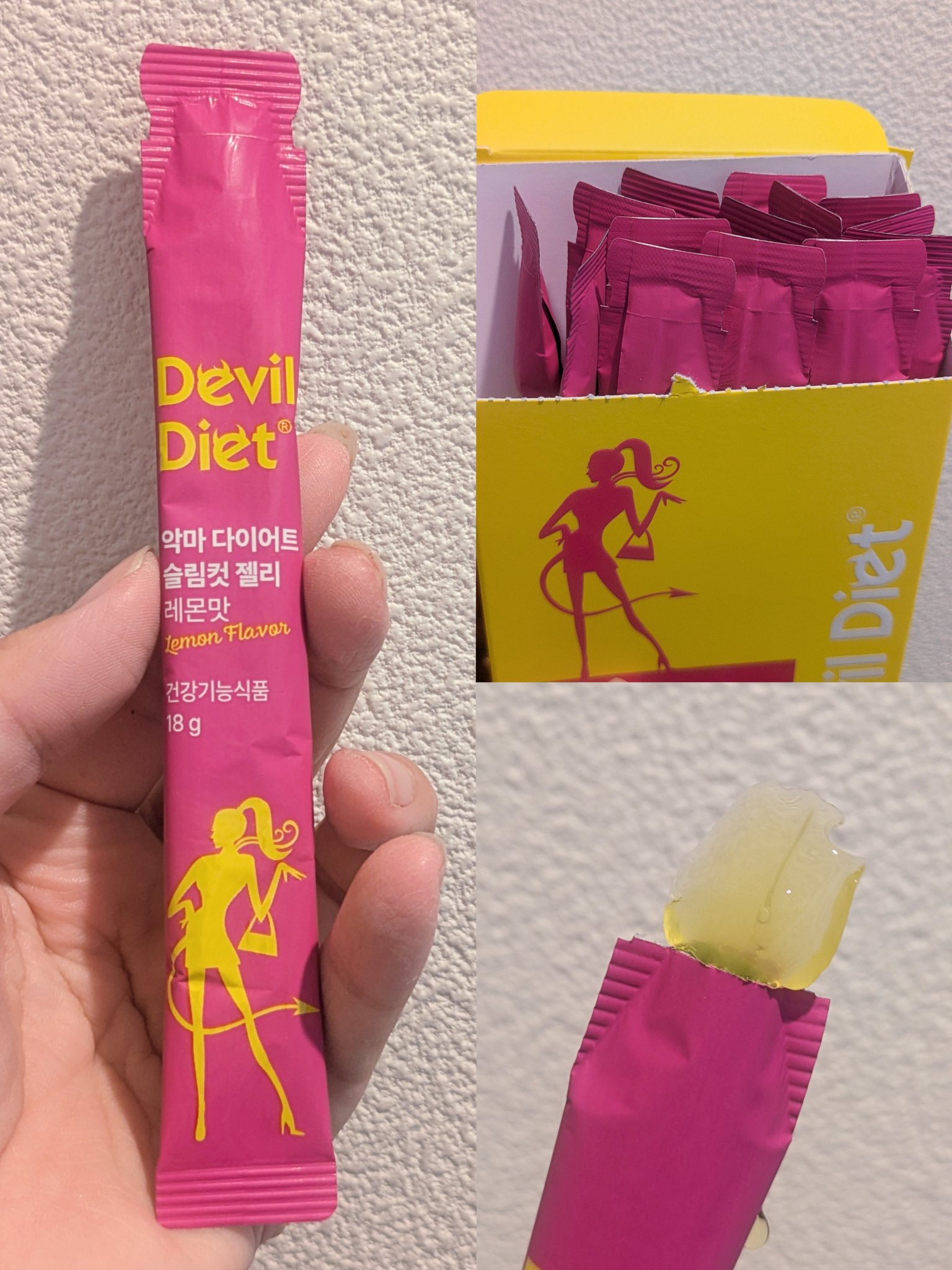 悪魔ダイエット スリムカットゼリー/ファームスビル/ゼリー飲料を使ったクチコミ（2枚目）