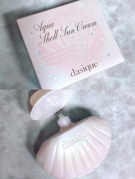 アクアシェルサンクリーム/dasique/日焼け止め・UVケアを使ったクチコミ(3枚目)