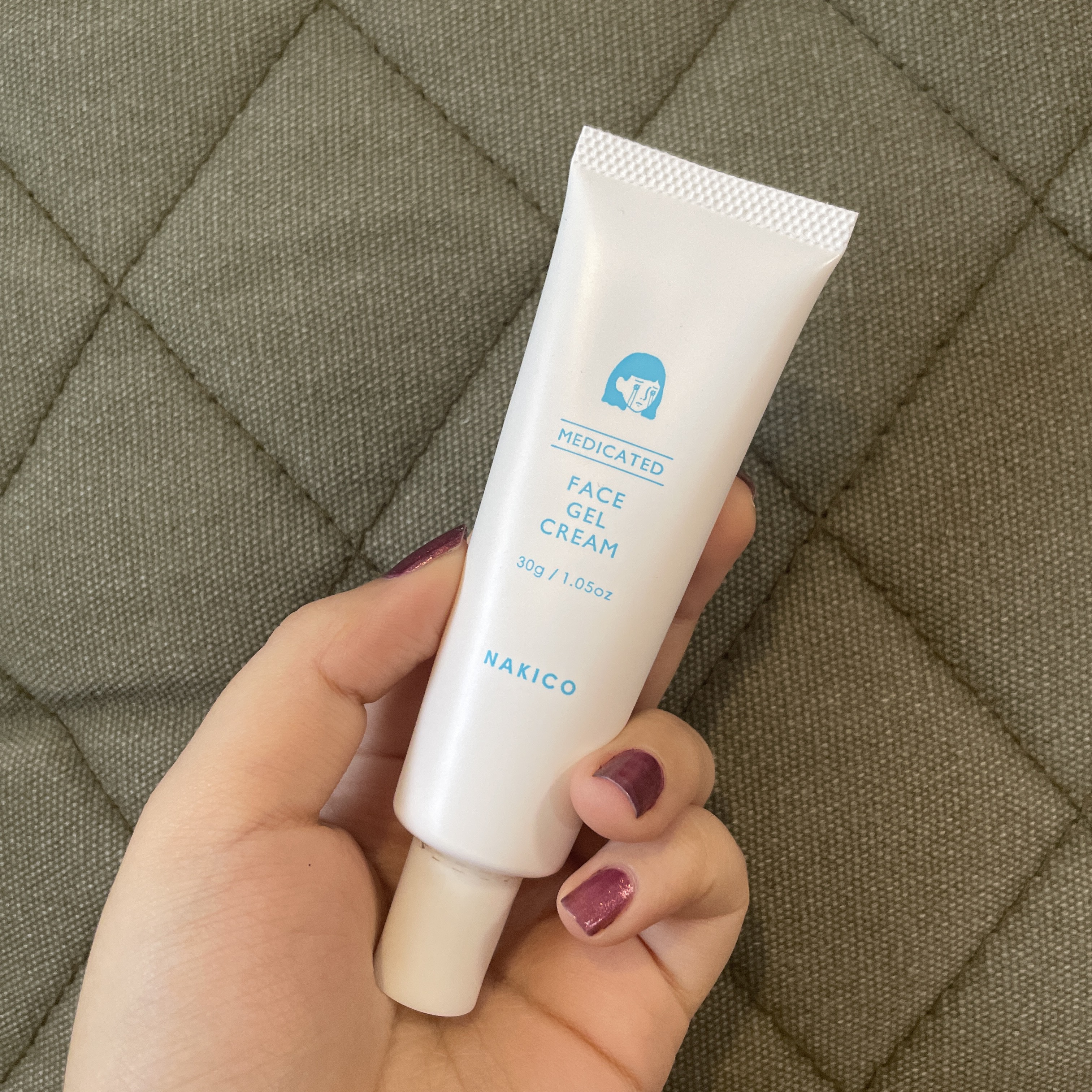 薬用制汗フェイスジェルクリーム/NAKICO/デオドラント・制汗剤を使ったクチコミ（1枚目）