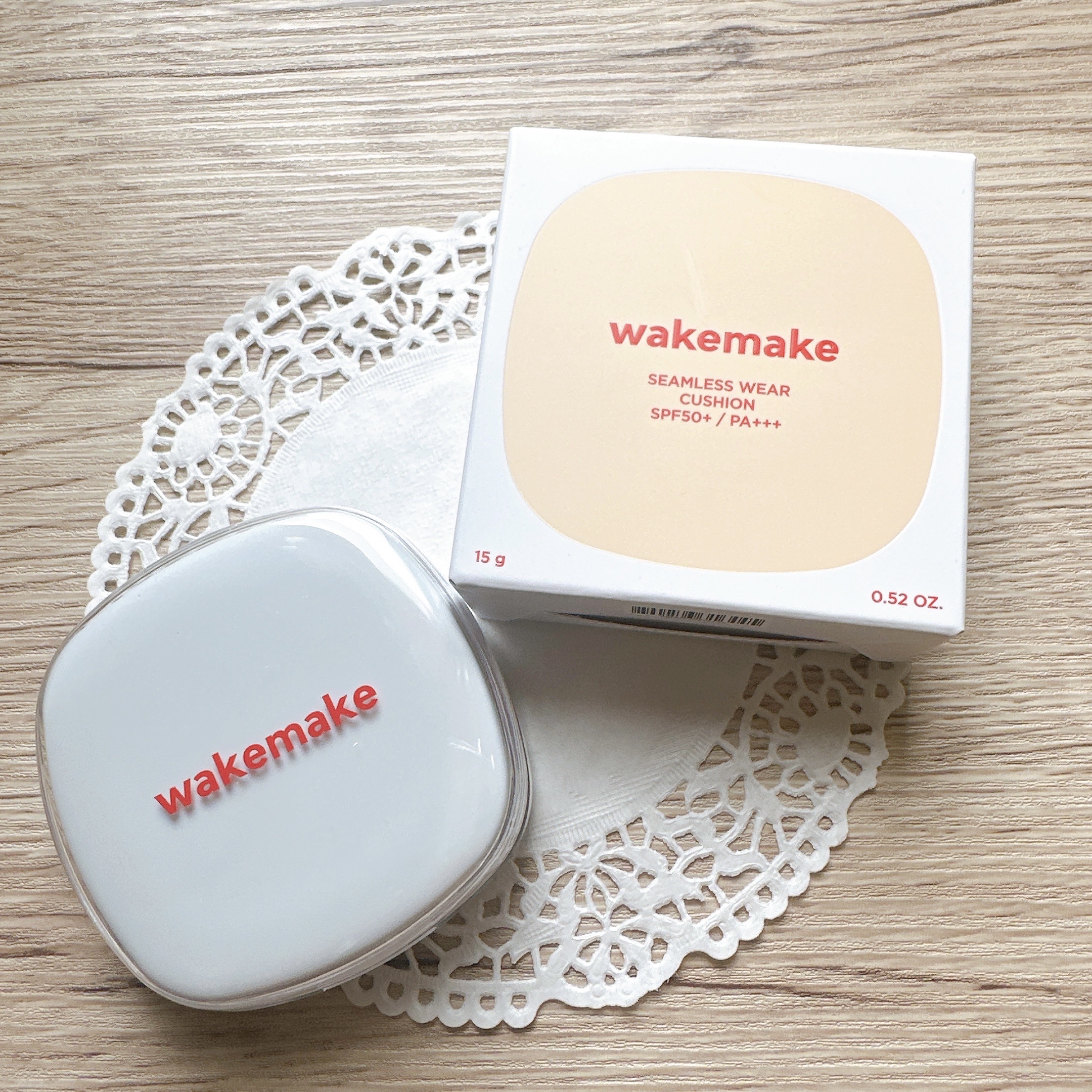 シームレスウェアクッション/wakemake/クッションファンデーションを使ったクチコミ（2枚目）