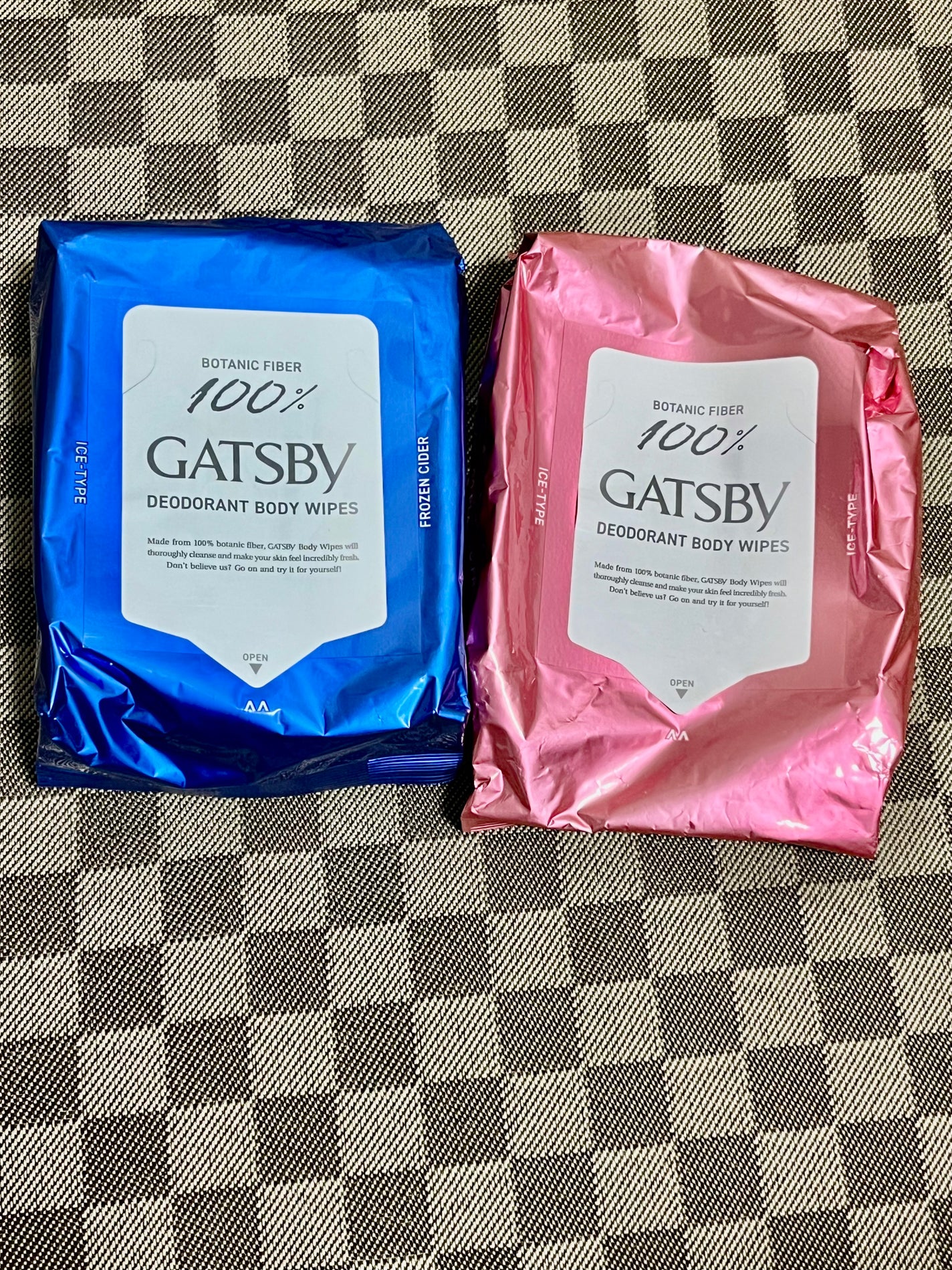 アイスデオドラント ボディペーパーN フリーズピーチ/ギャツビー/ボディシートを使ったクチコミ(1枚目)