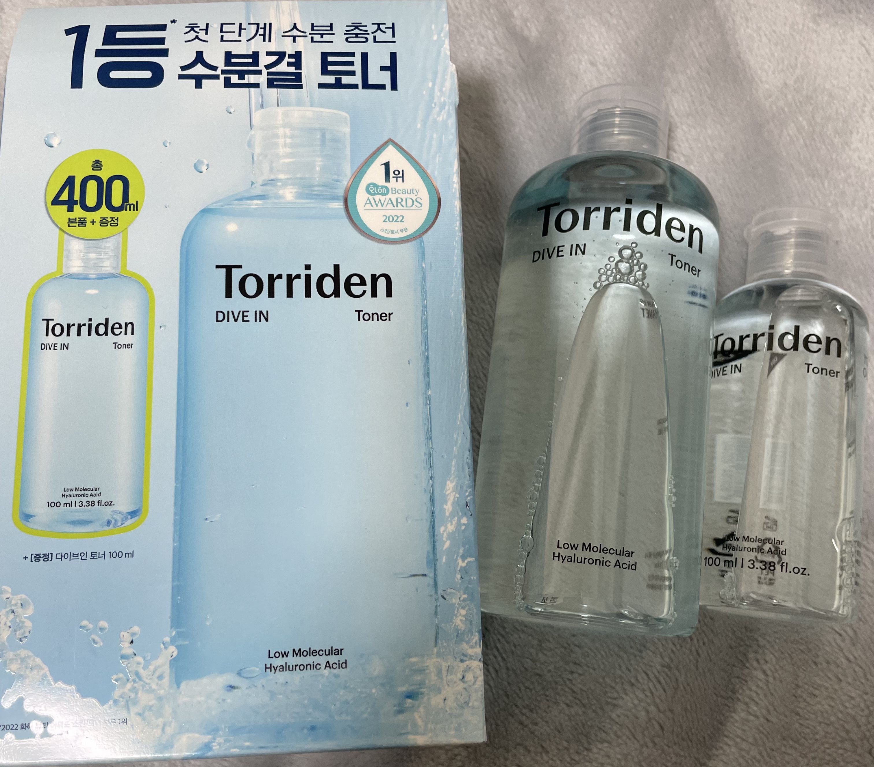 ダイブイン トナー/Torriden/化粧水を使ったクチコミ（1枚目）