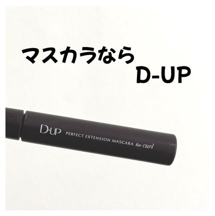 パーフェクトエクステンション マスカラ for カール/D-UP/マスカラを使ったクチコミ(1枚目)