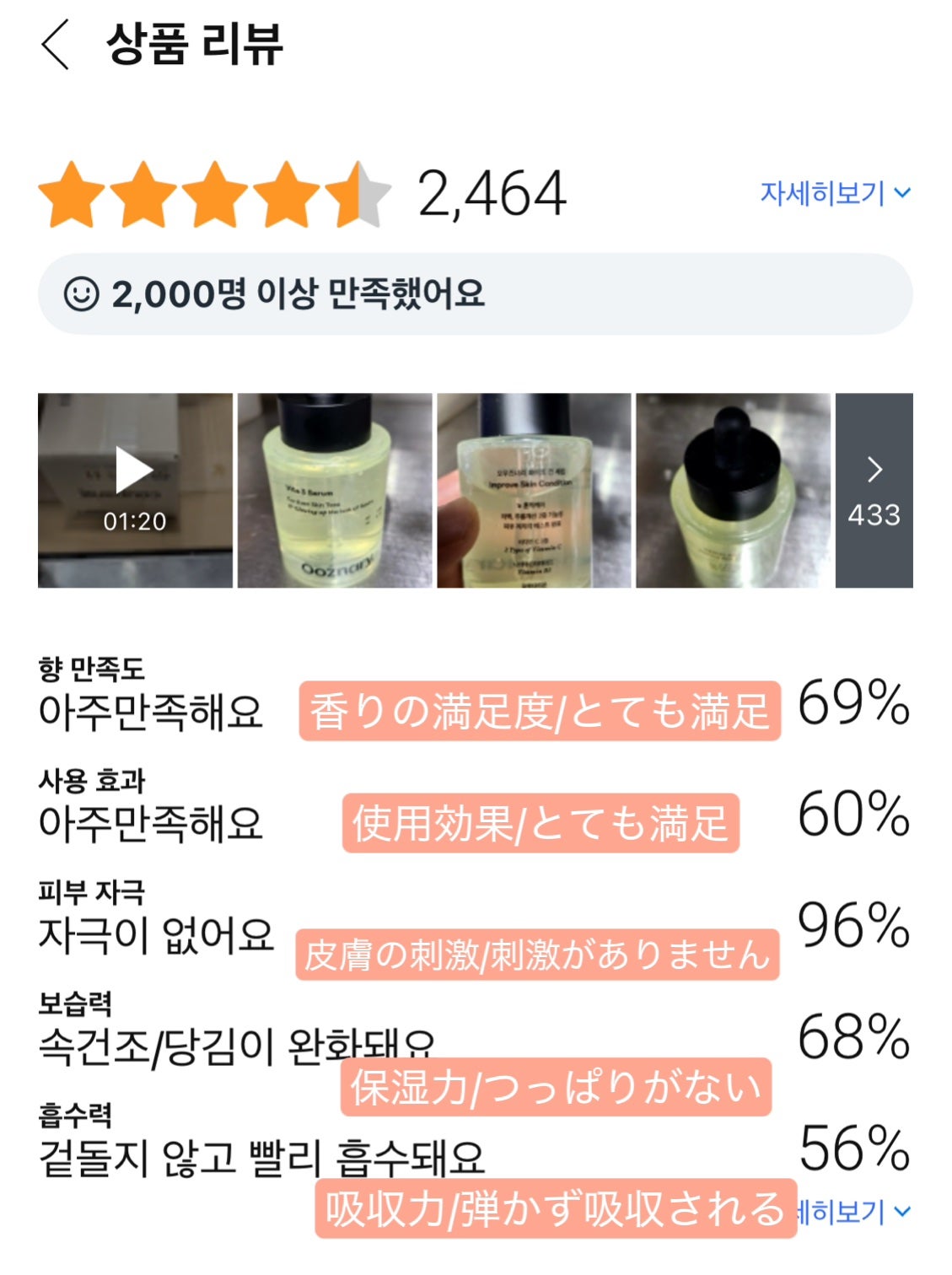 ビタ3セラム/オーズナリー/美容液を使ったクチコミ(3枚目)