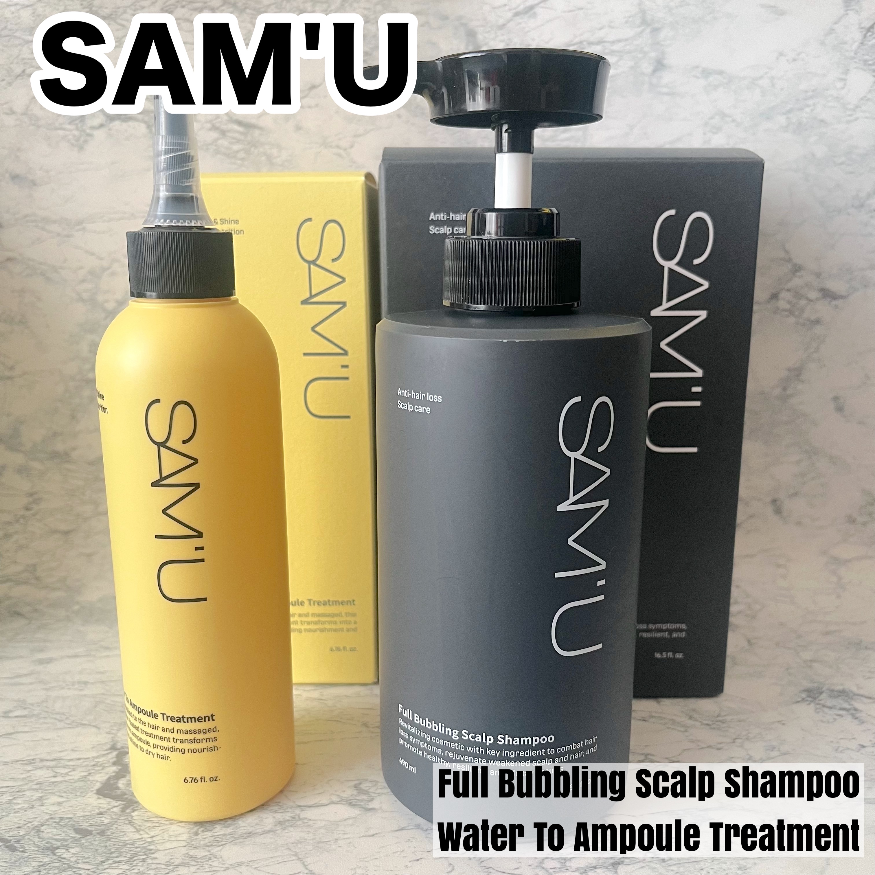 フルバブリングスカルプシャンプー/SAM'U/頭皮ケアを使ったクチコミ（1枚目）