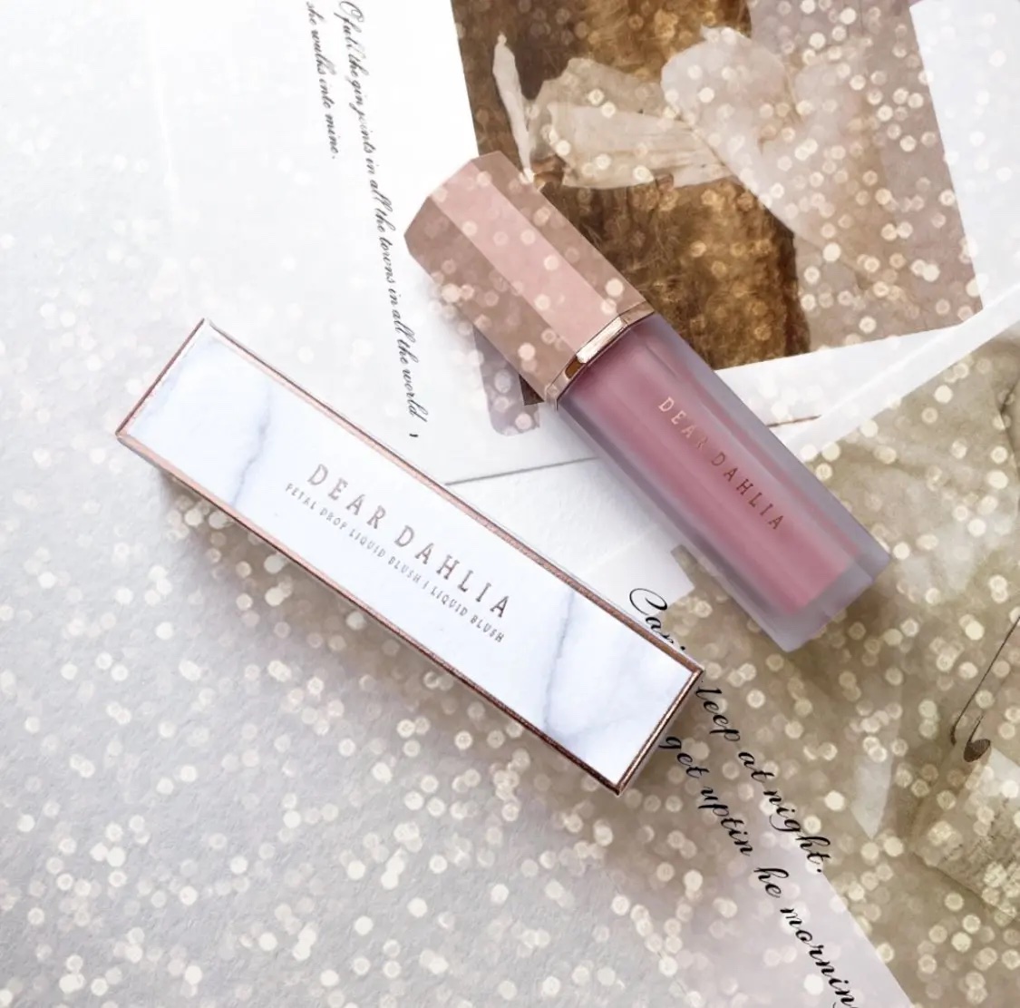 ペタルドロップリキッドブラッシャー/DEAR DAHLIA/リキッドチークを使ったクチコミ（3枚目）