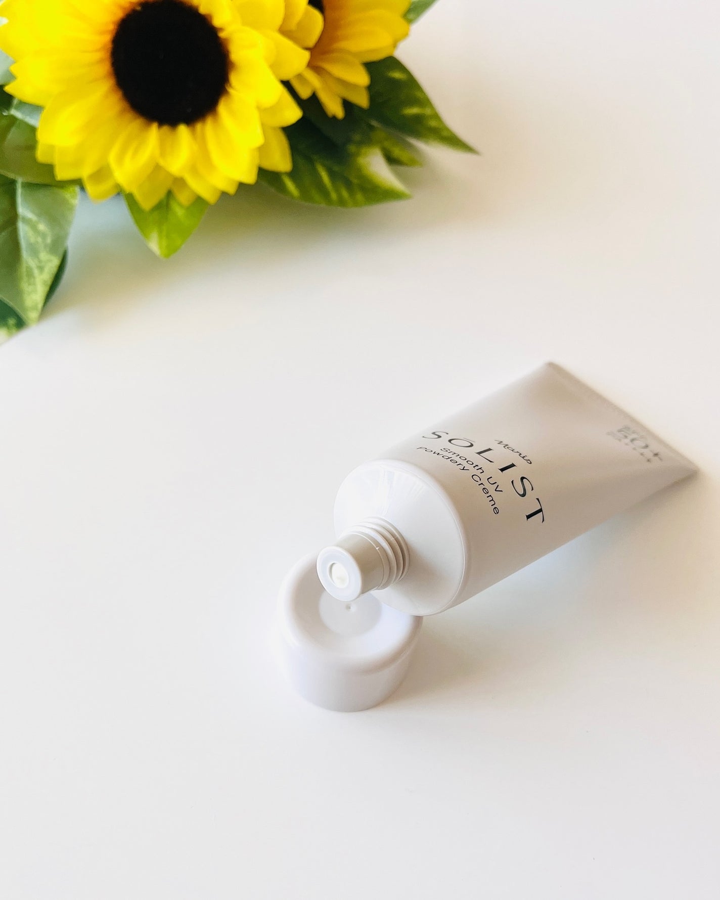 ソリスト スムースUV パウダリークリーム/ナリス化粧品/日焼け止めクリームを使ったクチコミ(2枚目)