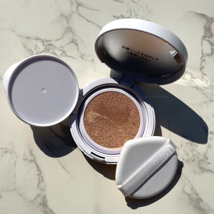 COSCOS UHDフルカバレッジクッション532(ナチュラルベージュ)/COSCOS/クッションファンデーションを使ったクチコミ(10枚目)