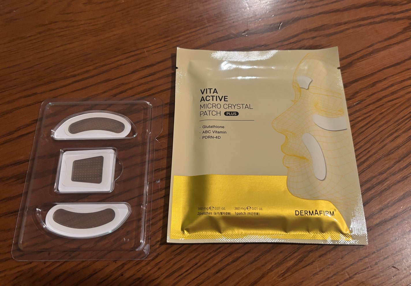 ビタアクティブマイクロクリスタルパッチ/ダーマファーム/シートマスク・パックを使ったクチコミ(2枚目)