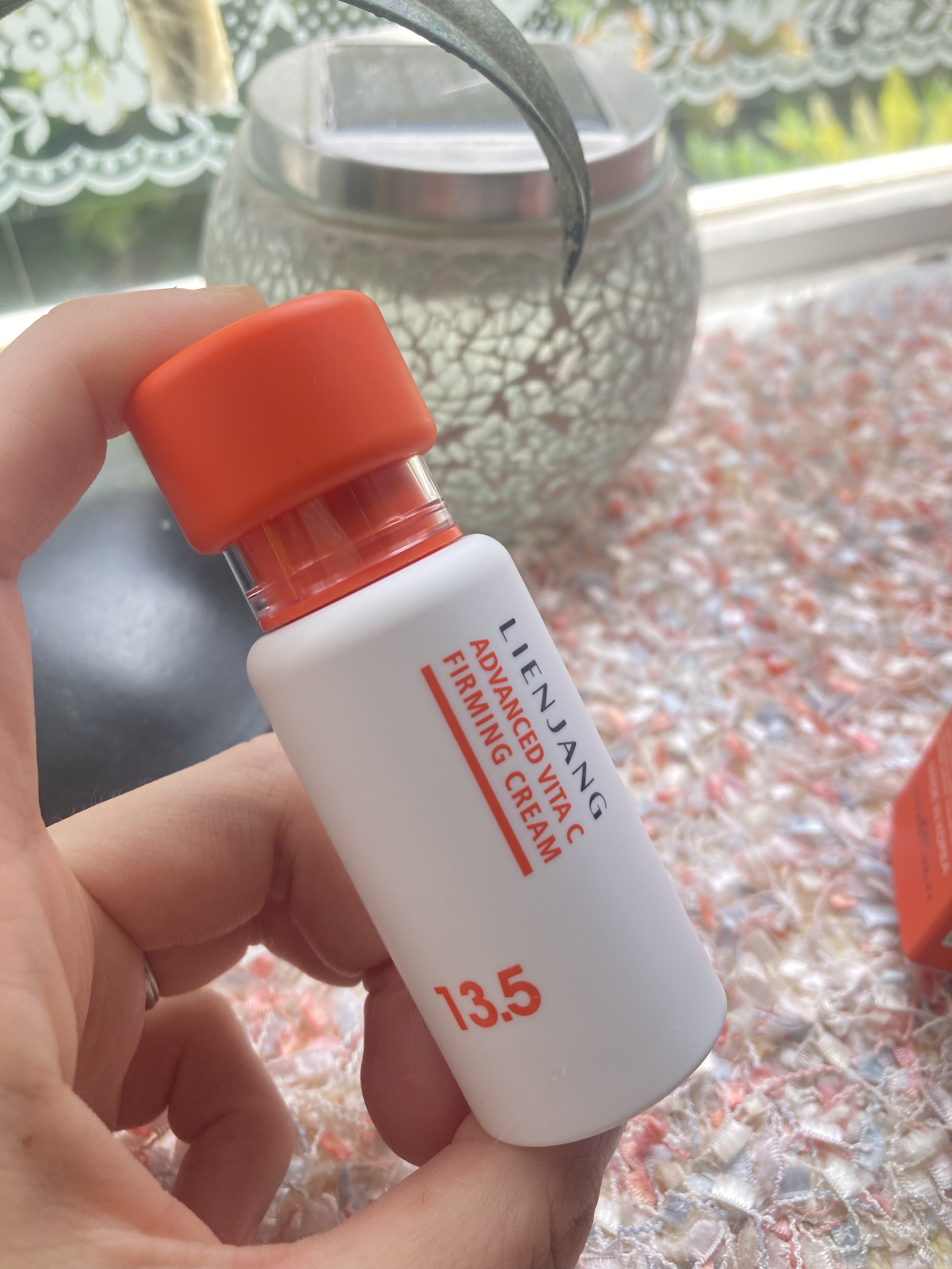 アドバンスド ビタC ファーミングクリーム 13.5/リエンジャン/フェイスクリームを使ったクチコミ（1枚目）