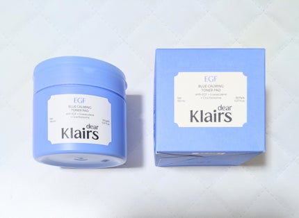 Klairs EGFブルーカーミング トナーパッド