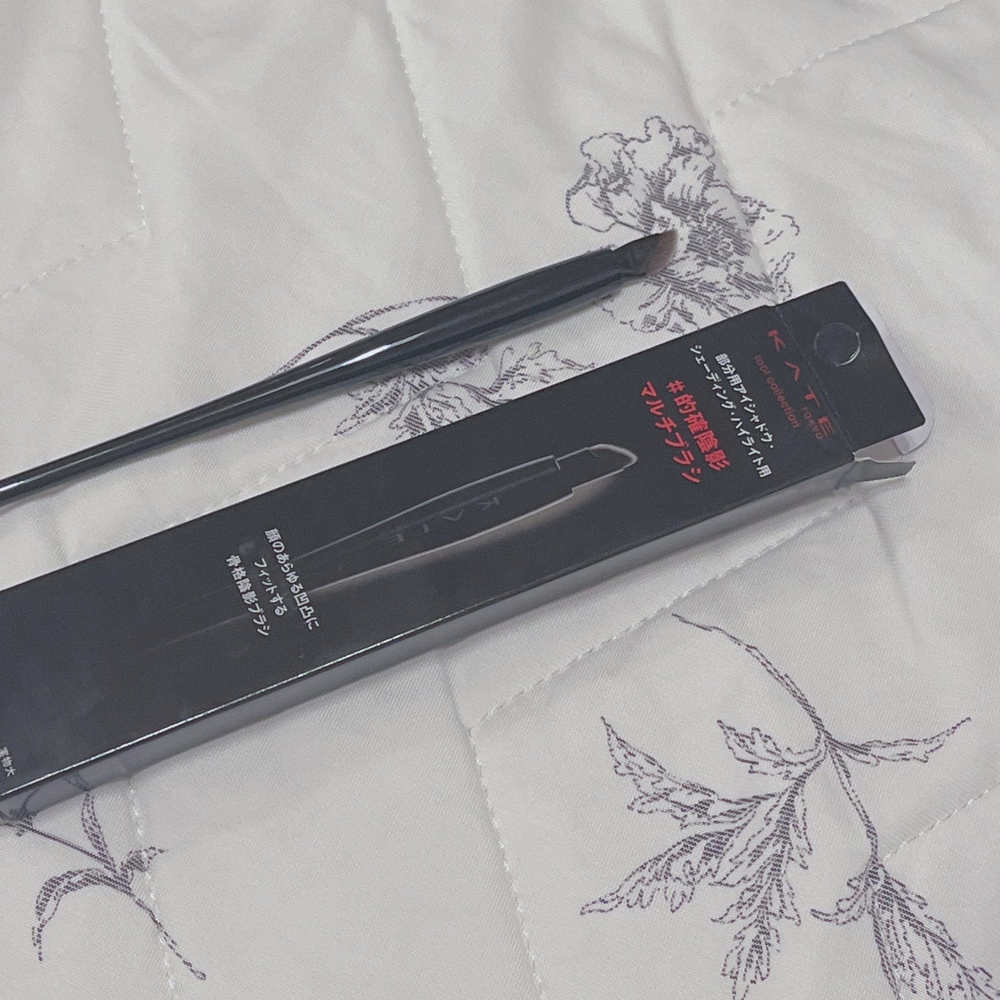 マルチアイライナーブラシ/KATE/メイクブラシを使ったクチコミ(1枚目)