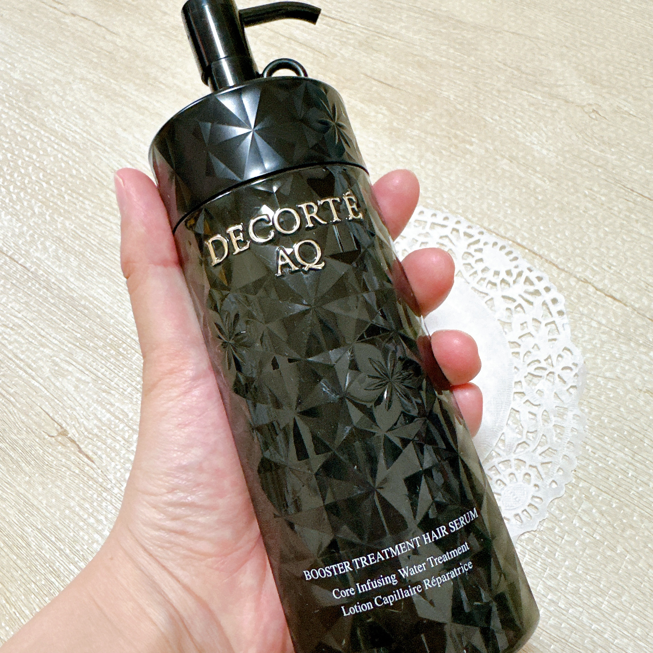 ＡＱ ブースティング トリートメント ヘアセラム/DECORTÉ/洗い流すヘアトリートメントを使ったクチコミ（2枚目）