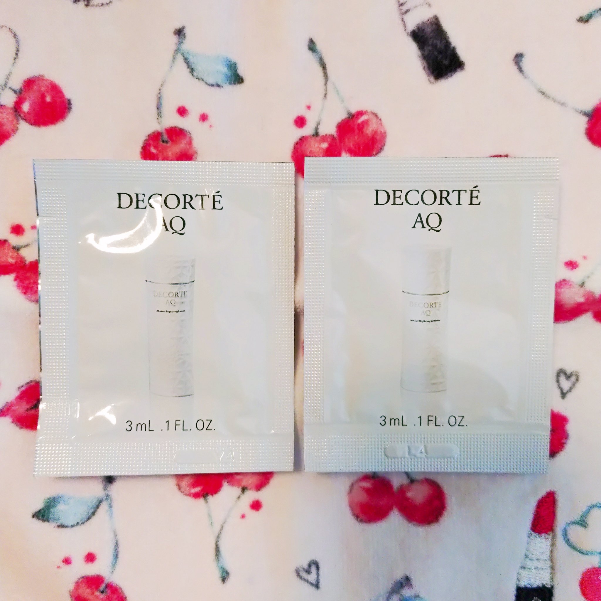 DECORTÉ AQ アブソリュート ローション ブライトのクチコミ「DECORTÉ
AQ アブソリュート エマルジョン ブライト
AQ アブソリュート ローション.....」（1枚目）