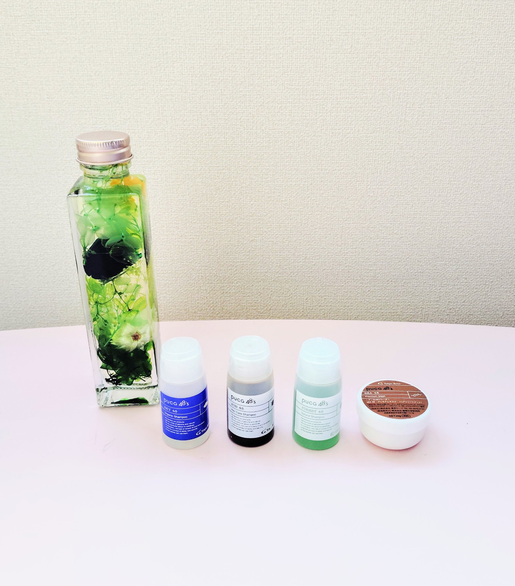 pucaトライアル4点SET/puca48'/トライアルキットを使ったクチコミ（2枚目）