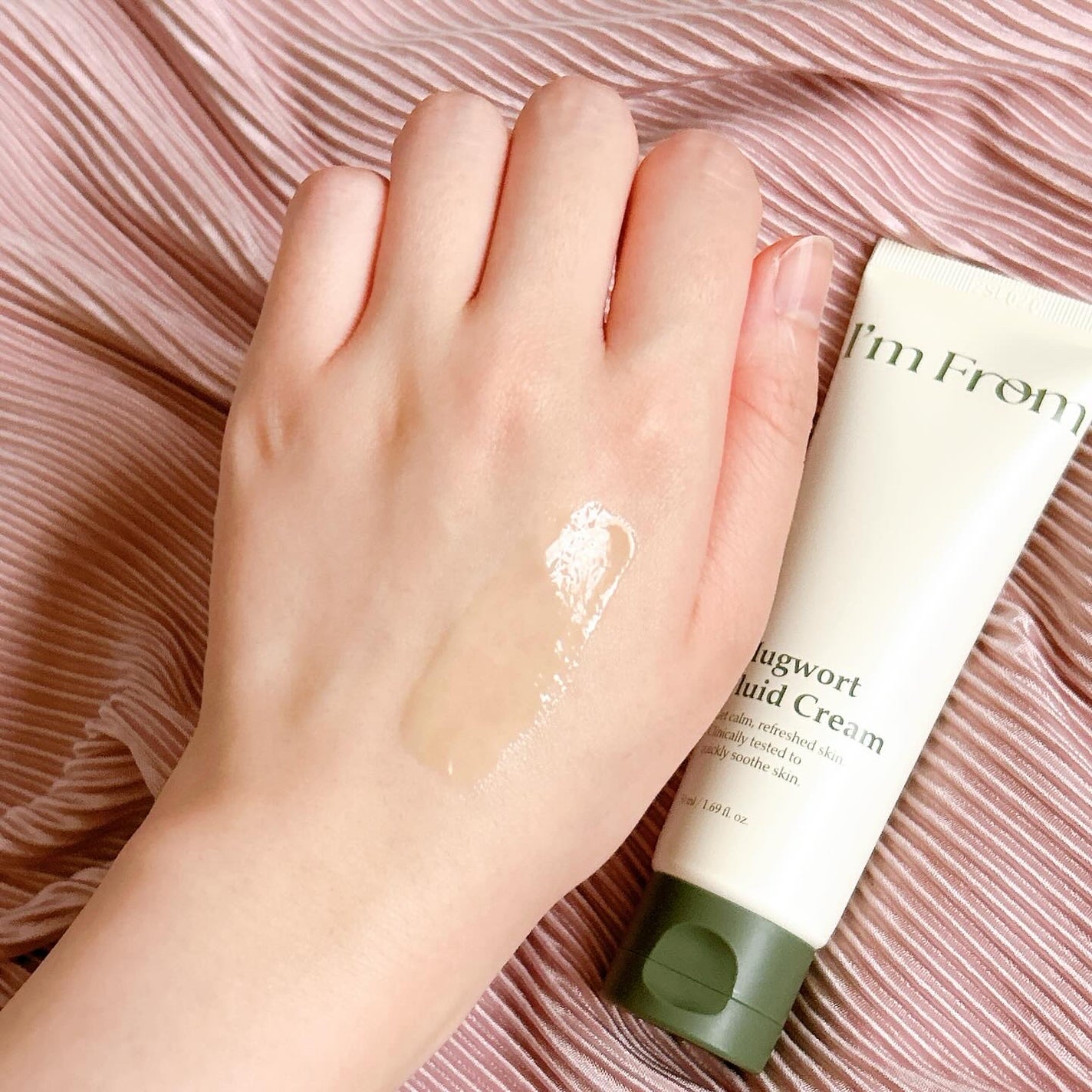 MUGWORT CREAM/I'm from/フェイスクリームを使ったクチコミ(4枚目)