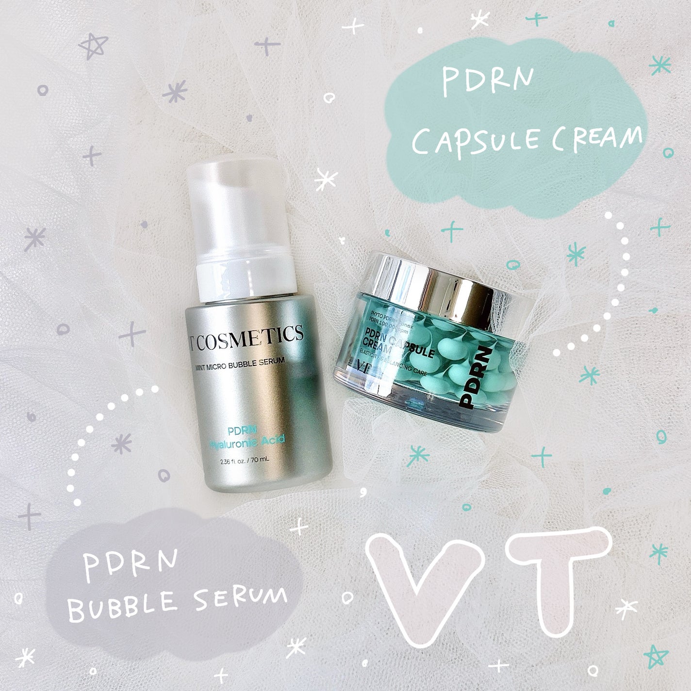 PDRN カプセルクリーム 100/VT/フェイスクリームを使ったクチコミ(1枚目)