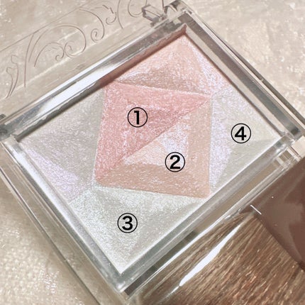 パールグロウハイライト/CEZANNE/ハイライト・シェーディングを使ったクチコミ(2枚目)