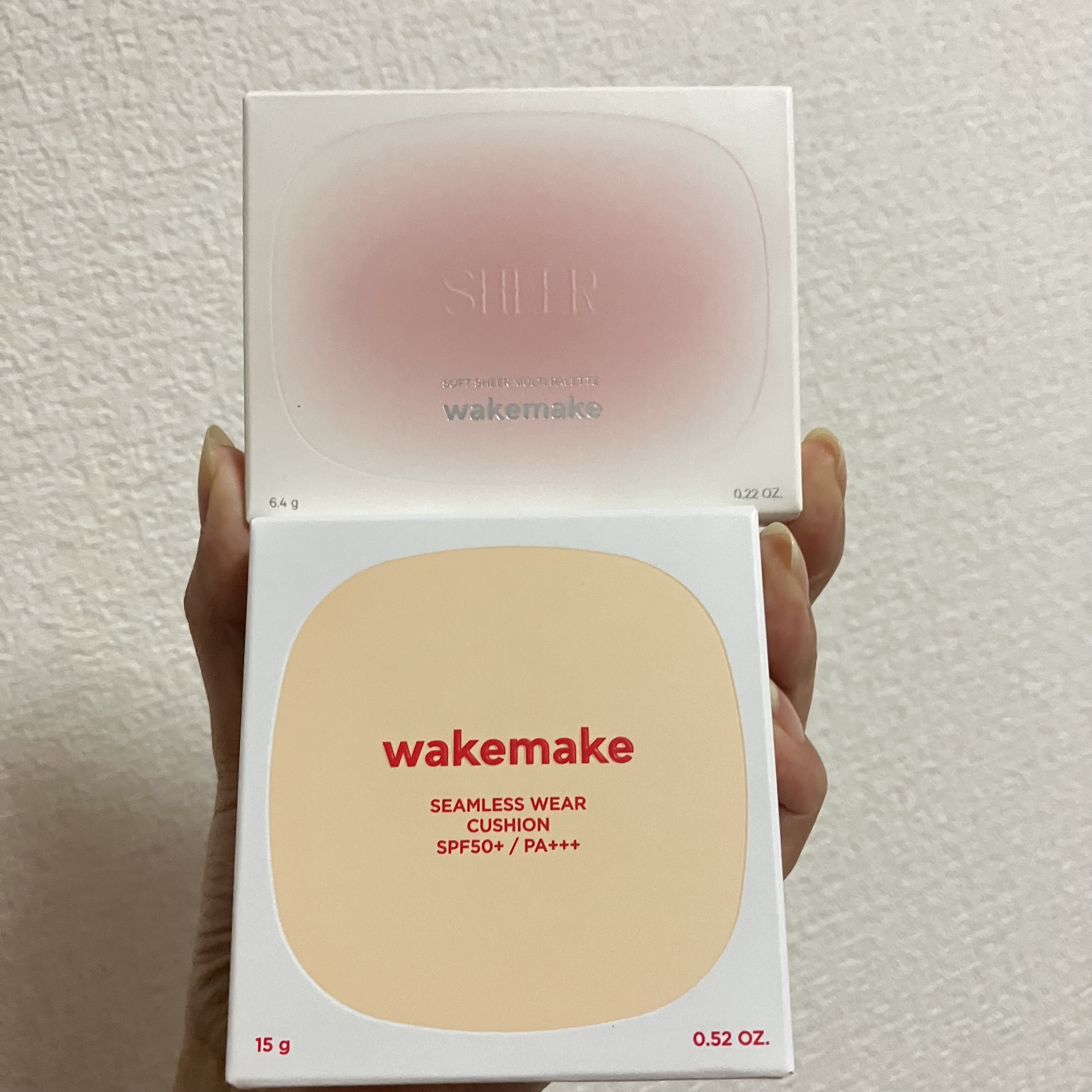 シームレスウェアクッション/wakemake/クッションファンデーションを使ったクチコミ（2枚目）