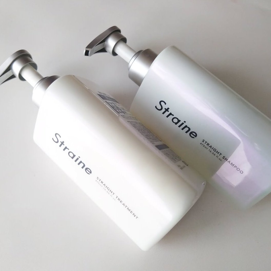 ストレートシャンプー/ストレートトリートメント ホワイトブロッサムの香り/Straine/市販シャンプーを使ったクチコミ（2枚目）