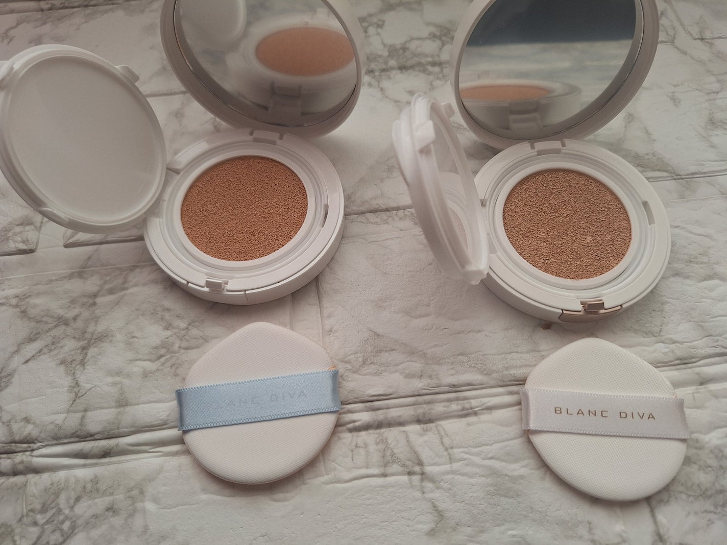 GLEAM COVERAGE CUSHION/BLANC DIVA/クッションファンデーションを使ったクチコミ(3枚目)