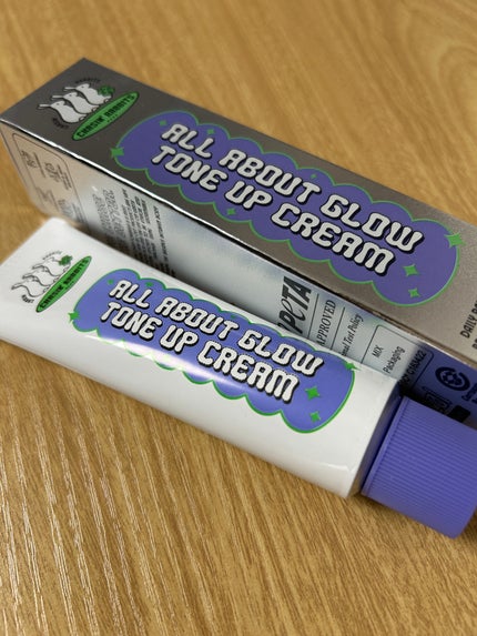 オールアバウトグロウトーンアップクリーム/CHASIN'RABBITS/化粧下地を使ったクチコミ(1枚目)