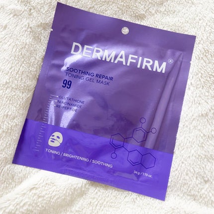 ダーマファーム スージングリペア トーニングゲルマスクのクチコミ「*
*
________________
DERMAFIRM
・SOOTHING .....」(2枚目)