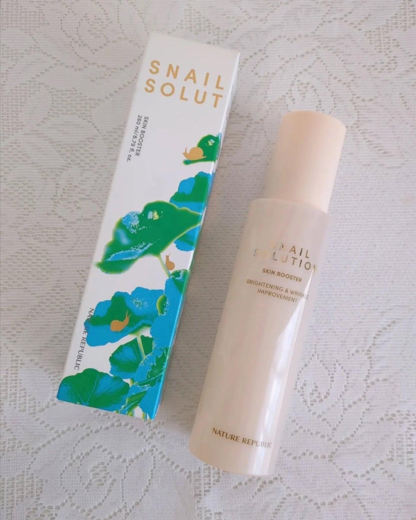スネイルソリューション スキンブースター(R)/ネイチャーリパブリック/ブースター・導入液を使ったクチコミ(2枚目)